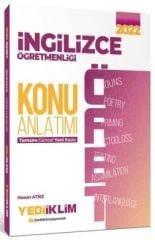 2022 ÖABT İngilizce Öğretmenliği Konu Anlatımı Yediiklim Yayınları