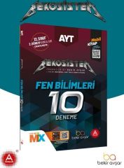 AYT Fen Bilimleri BekoSistem 10 lu Deneme Özel Baskı A Yayınları