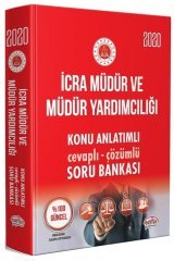 2020 İcra Müdür ve Müdür Yardımcılığı Konu Anlatımlı Cevaplı Çözümlü Soru Bankası Editör Yayınevi