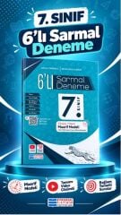 7. Sınıf 6 lı Sarmal Maarif Model Deneme Evrensel İletişim Yayınları