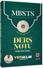 MBSTS Konu Anlatımlı Ders Notu Yediiklim Yayınları