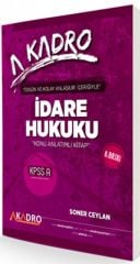 KPSS A Grubu İdare Hukuku Konu Anlatımlı A Kadro Yayınları