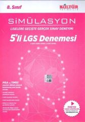8. Sınıf LGS Simülasyon 5 Deneme Kültür Yayıncılık