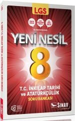 8. Sınıf LGS T.C. İnkılap Tarihi ve Atatürkçülük Soru Bankası Sınav Dergisi Yayınları