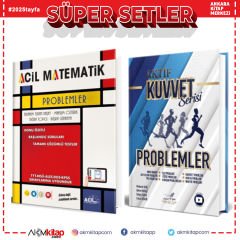 Aktif Ögrenme ve Acil Yayınları Problemler Soru Bankası 2 Kitap Set