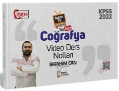 2022 KPSS Coğrafya Video Ders Notları İsem Yayınları