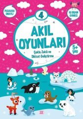 Akıl Oyunları 4 (5+ Yaş) Dokuz Yayınları