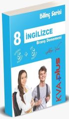8. Sınıf İngilizce Bilinç Serisi 10 Deneme KVA Yayınları