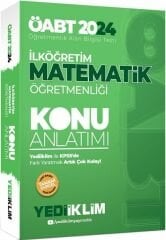 2024 ÖABT İlköğretim Matematik Öğretmenliği Konu Anlatımı Yediiklim Yayınları