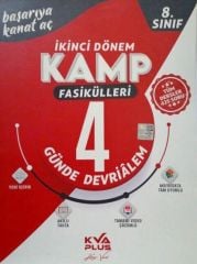 8. Sınıf LGS 2.Dönem Kamp Fasikülleri 4 Günde Devri Alem KVA Yayınları