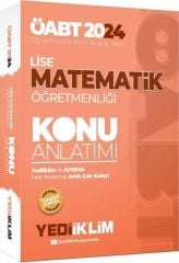 2024 ÖABT Lise Matematik Öğretmenliği Konu Anlatımı Yediiklim Yayınları