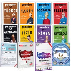 Pomodoro TYT Notları ve Türkiye Geneli Deneme Seti 12 Kitap Set