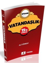 2021 KPSS Vatandaşlık Efsane 15 Deneme Çözümlü Ali Cömert DB Yayıncılık