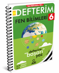 6. Sınıf Fen Bilimleri Defterim Fenito Arı Yayınları