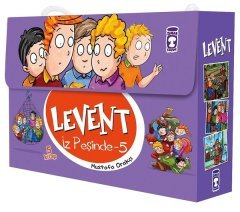 Levent İz Peşinde 5 Seti-5 Kitap Takım Timaş Çocuk