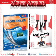 Benim Hocam TYT Matematik Video Ders Notları ve Apotemi Problemler 2 Kitap Set