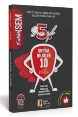 5. Sınıf Sosyal  Bilgiler Farklı İsem Tamamı Çözümlü 10 Fasikül Deneme İsem Yayınları