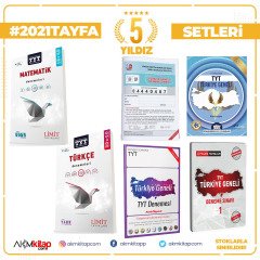 Limit TYT Matematik ve Türkçe Deneme ile Türkiye Geneli Deneme Seti 6 Kitap