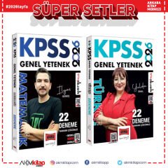Yargı Yayınları 2026 KPSS Türkçe ve Matematik Deneme Seti 2 Kitap