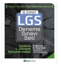 8.Sınıf 1 Dönem LGS Deneme Seti Bilgi Küpü