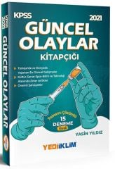 2021 KPSS Genel Kültür ve Güncel Olaylar Kitapçığı Yediiklim Yayınları