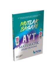 AYT Matematik 20X40 Deneme Mutlak Başarı