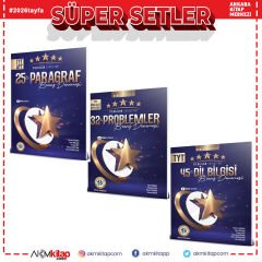 Bilgi Sarmal TYT Yıldızlar Yarışıyor Paragraf Problemler ve Dil Bilgisi Deneme Seti 3 Kitap