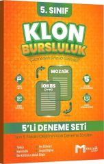 5. Sınıf Klon 5 li Deneme Seti Mozaik Yayınları