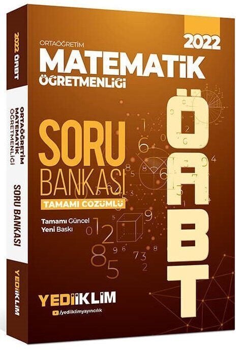 2022 ÖABT Ortaöğretim Matematik Öğretmenliği Soru Bankası Yediiklim Yayınları