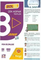 8. Sınıf Fen Bilimler Çek Kopar Testler Pergel Yayınları