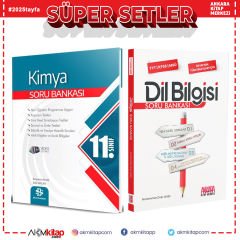 Bilgi Sarmal 11.Sınıf Kimya ve AKM Dil Bilgisi Soru Bankası Seti 2 Kitap