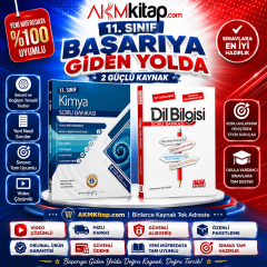Bilgi Sarmal 11.Sınıf Kimya ve AKM Dil Bilgisi Soru Bankası Seti 2 Kitap