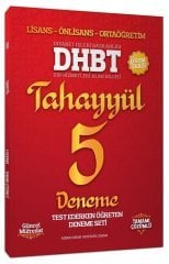 2022 DHBT 5 Deneme Çözümlü Mustafa Çoban Adem Çoban Tahayyül Yayınları