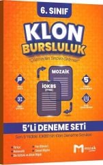 6. Sınıf Klon 5 li Deneme Seti Mozaik Yayınları