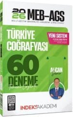 2026 MEB AGS Türkiye Coğrafyası 60 Deneme İndeks Akademi