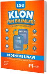 8. Sınıf LGS Fen Bilimleri Klon 13 Deneme Mozaik Yayınları