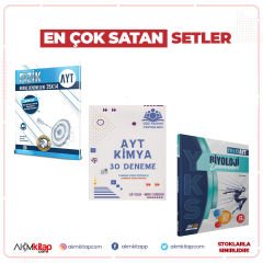 Bilgi Sarmal AYT Fizik Çöz Kazan AYT Kimya ve Hız Renk Biyoloji Deneme Seti 3 Kitap