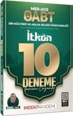 ÖABT MEB AGS Din Kültürü ve Ahlak Bilgisi İTKAN 10 Deneme İndeks Akademi