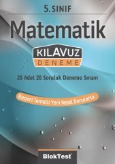 5. Sınıf Matematik Kılavuz Deneme Bloktest  Tudem Yayınları