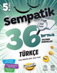 5. Sınıf Türkçe Sempatik 36 Haftalık Kazanım Denemeleri Ünlüler Karması