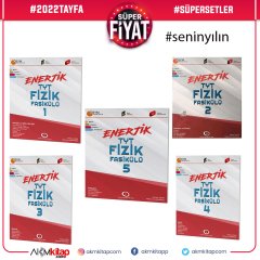 Karaağaç Yayınları Enerjik TYT Fizik Fasikülleri Seti 5 Kitap