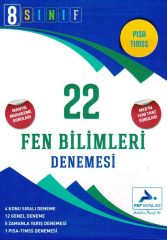 8. Sınıf Fen Bilimleri 22 Denemesi Prf Paraf Yayınları