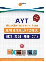 2021 2020 2019 2018 AYT Tıpkı Basım Deneme Paketi A Yayınları