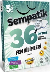 5. Sınıf Fen Bilimleri Sempatik 36 Haftalık Kazanım Denemeleri Ünlüler Karması