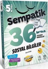 5. Sınıf Sosyal Bilgiler Sempatik 36 Haftalık Kazanım Denemeleri Ünlüler Karması