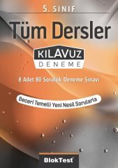 5. Sınıf Tüm Dersler Kılavuz Deneme Tudem Yayınları