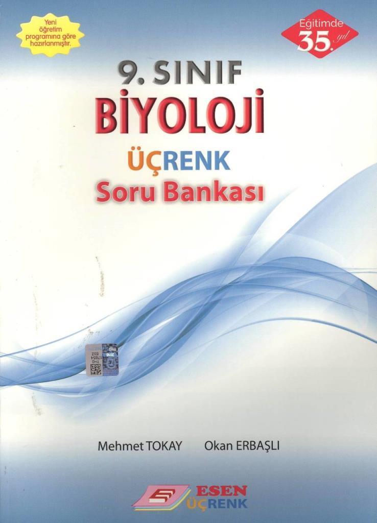 9. Sınıf Biyoloji Soru Bankası Esen Üçrenk Yayınları