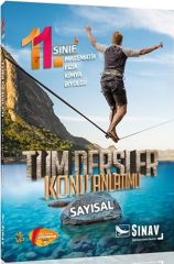 11. Sınıf Sayısal Tüm Dersler Konu Anlatımlı Sınav Yayınları