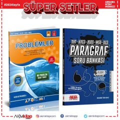 Apotemi Problemler ve Paragraf Soru Bankası 2 Kitap Set