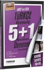 ÖABT’nin Sesi Eğitim Bilimleri Türkçe Öğretmenliği 5+1 Deneme Paragon Yayıncılık